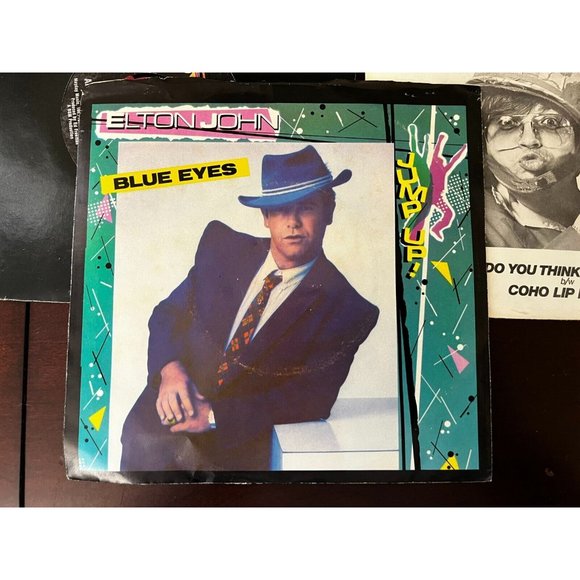 Lot 7 45 RPM Records 70s & 80s Go Go's Steve Dahl Toni Basil Elton John - Picture 2 of 8